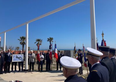 Correspondant à la défense réunis à Leucate