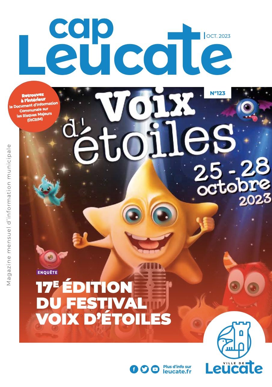 Couv Cap Leucate Bulletin Municipal 123 Octobre 2023 Mairie de Leucate