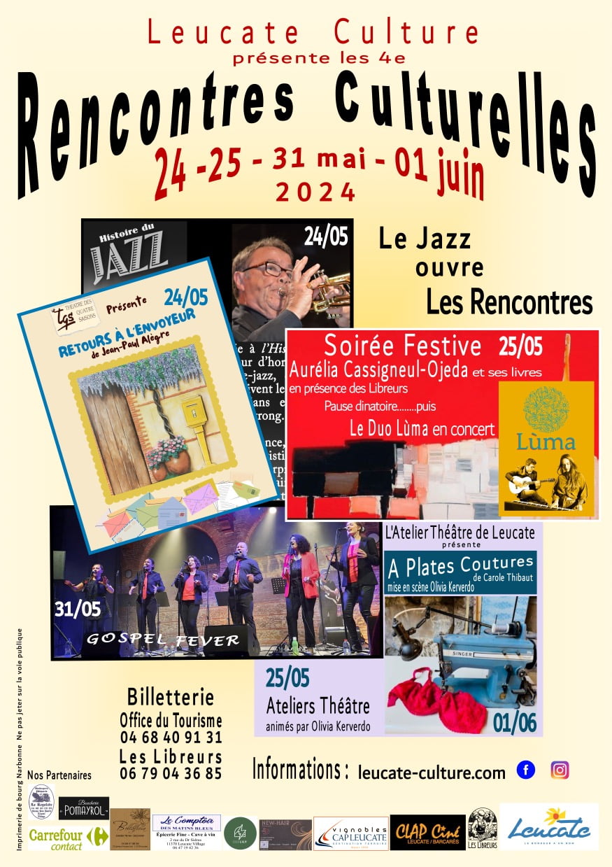 4emes rencontres culturelles leucate2024 - Mairie de Leucate