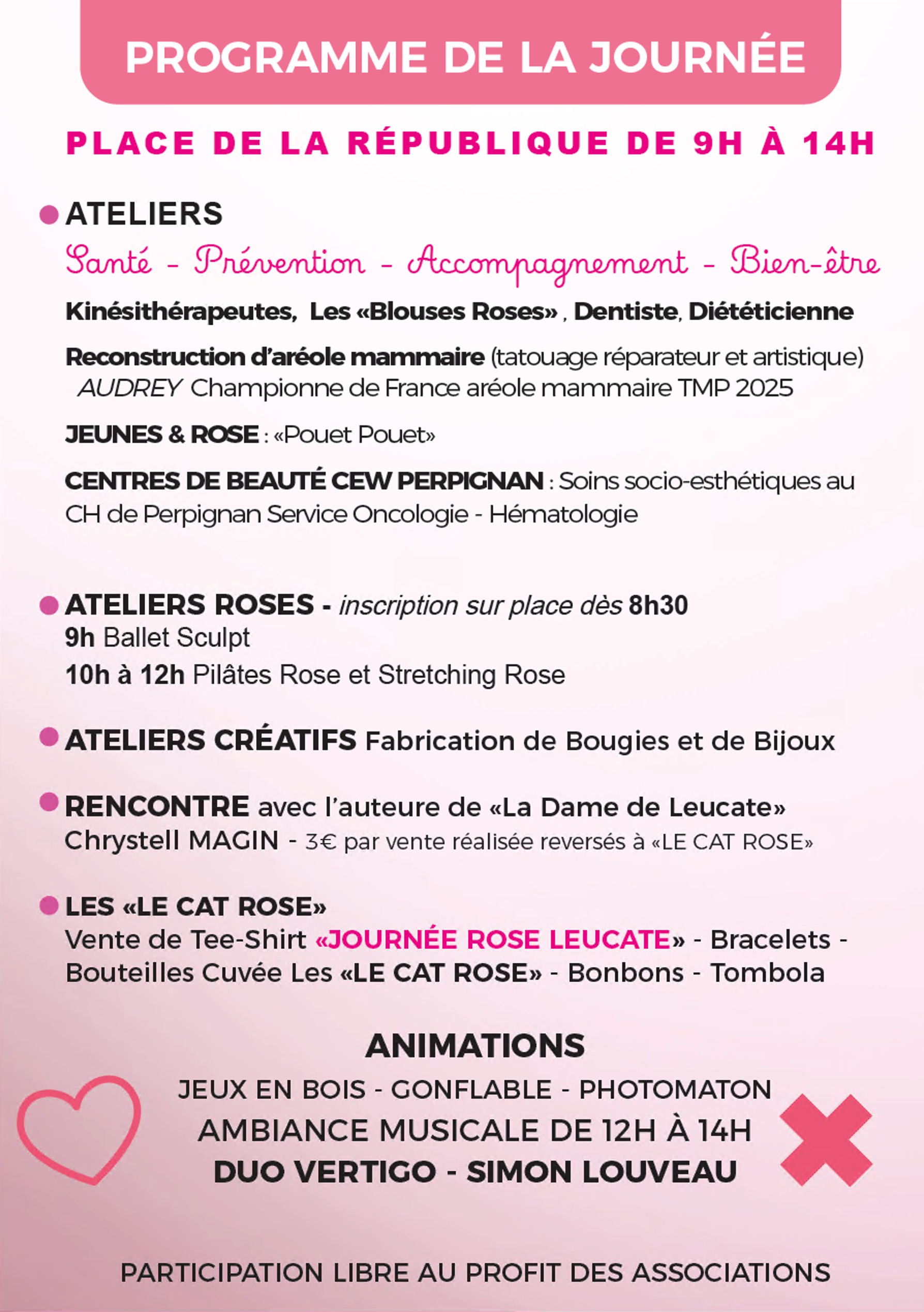 Mairie de Leucate programme octobre rose leucate2026 1 - Mairie de Leucate