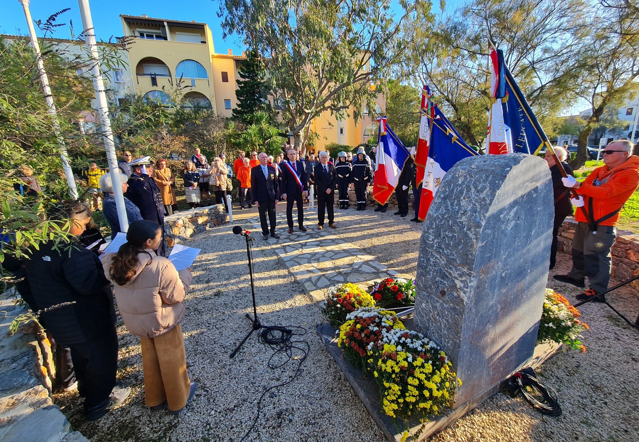 commemoration11novembre-leucate2 commemoration11novembre leucate2 - Mairie de Leucate