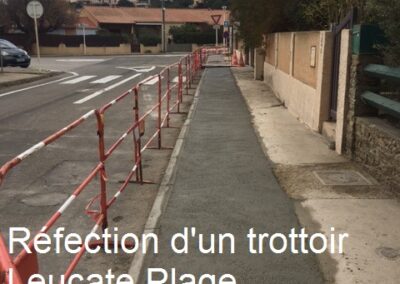 travaux quotidiens26 leucate 5 - Mairie de Leucate