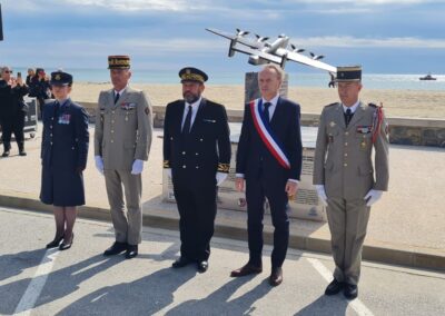 stele aviateurs raf leucate2 - Mairie de Leucate