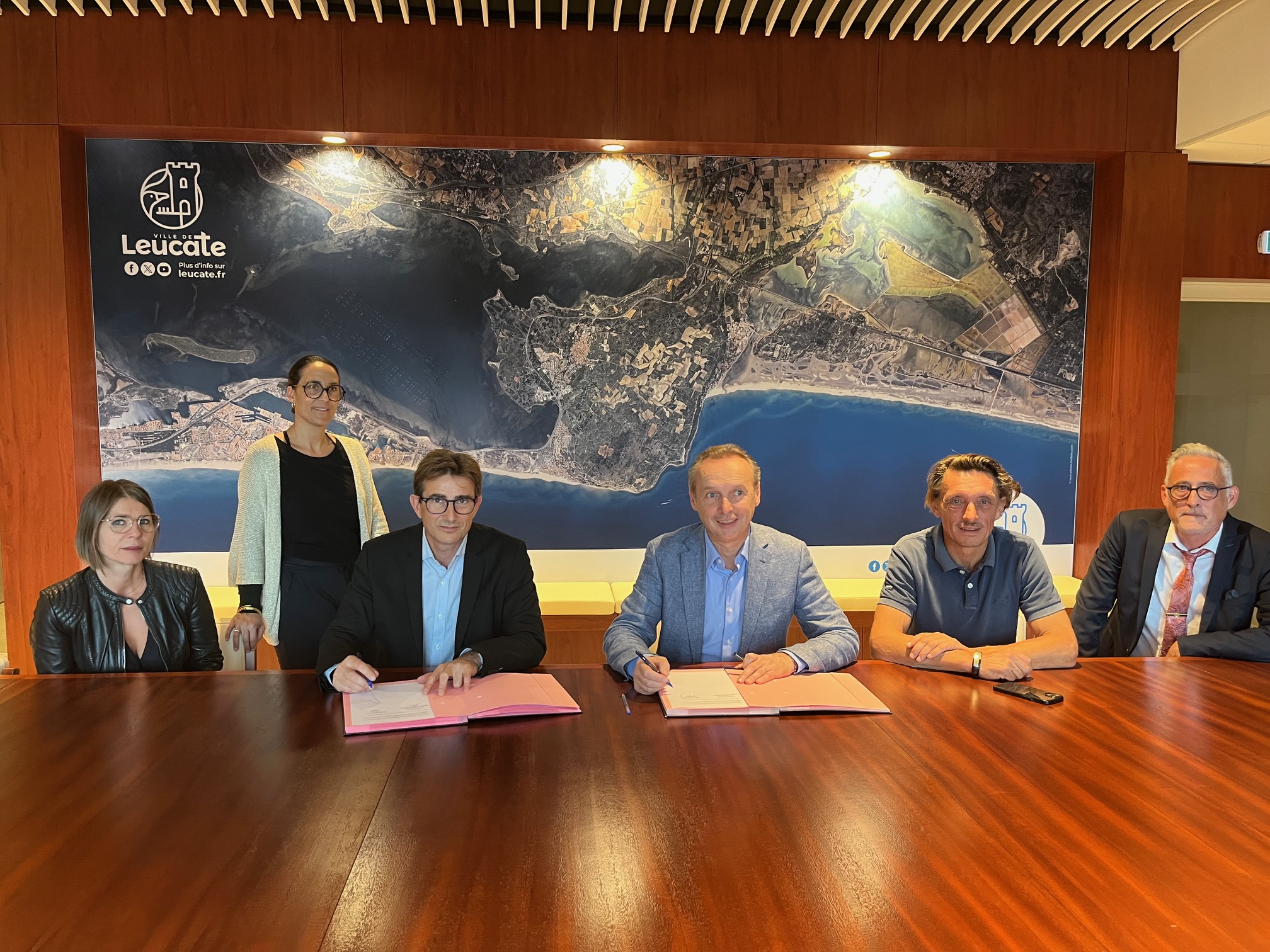 partenariat mondial du vent groupe sandaya 2026 - Mairie de Leucate