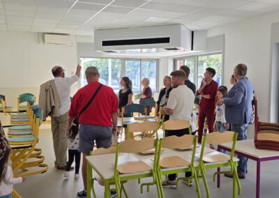travaux energetique ecole marie catala leucate 3 - Mairie de Leucate