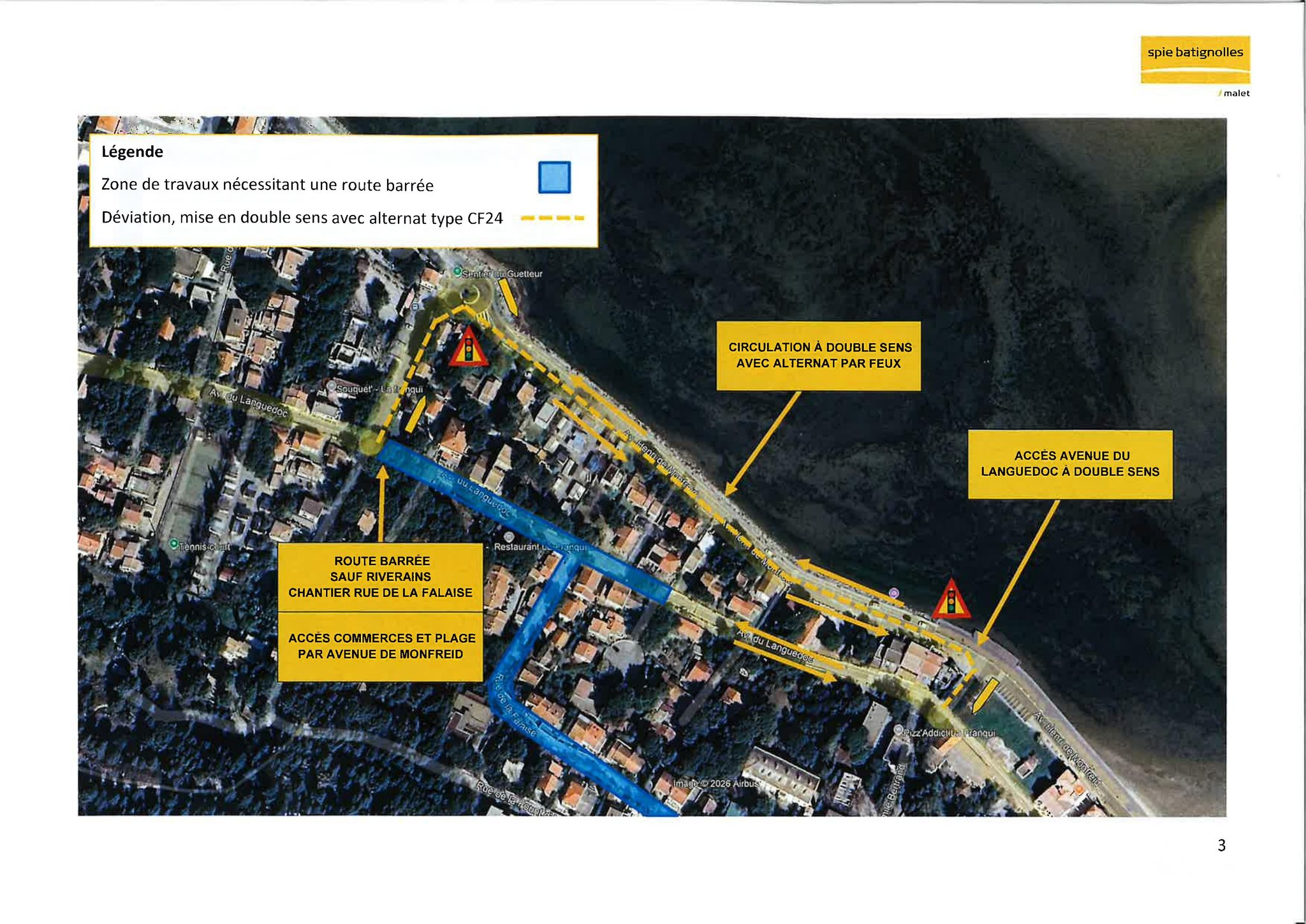 travaux lafranqui 2026 - Mairie de Leucate