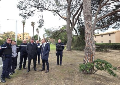 tempete nils2026 visite prefet leucate10 - Mairie de Leucate