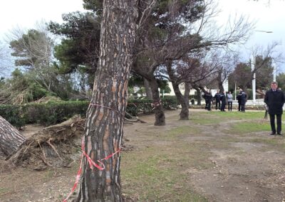 tempete nils2026 visite prefet leucate4 - Mairie de Leucate