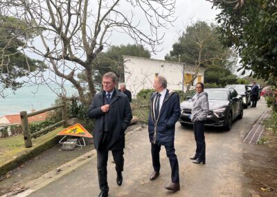 tempete nils2026 visite prefet leucate6 - Mairie de Leucate