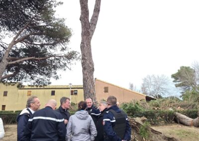 tempete nils2026 visite prefet leucate8 - Mairie de Leucate