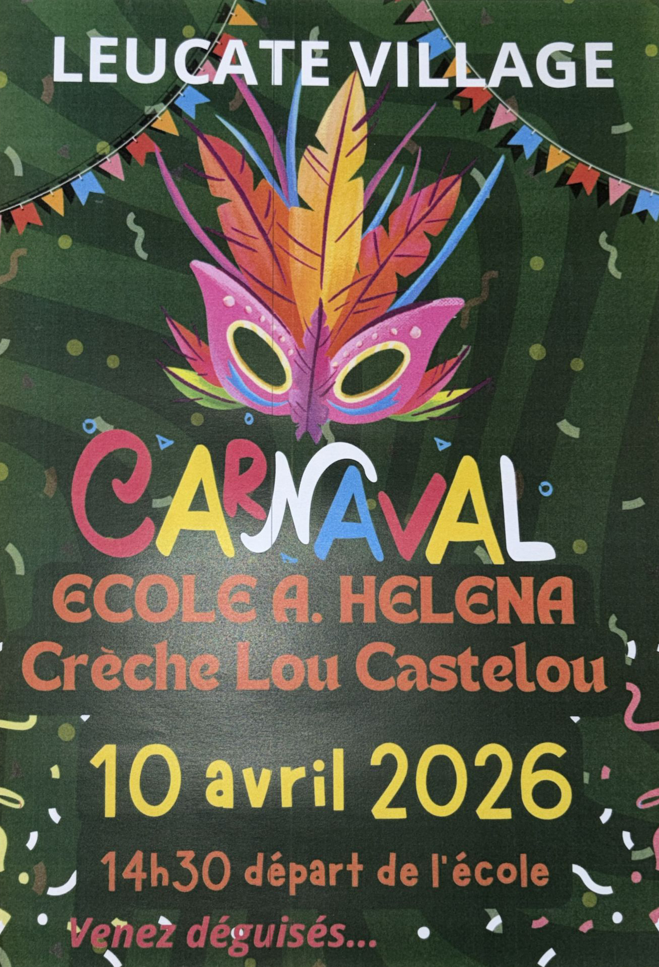 carnaval leucate village 2026 - Mairie de Leucate