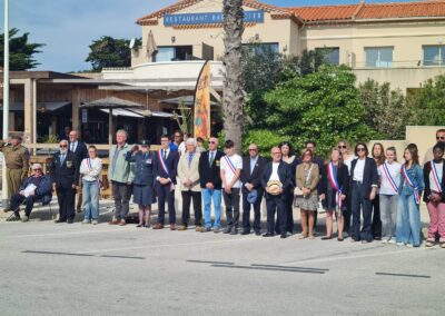ceremonie aviateurs10 - Mairie de Leucate