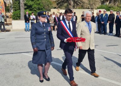 ceremonie aviateurs5 - Mairie de Leucate
