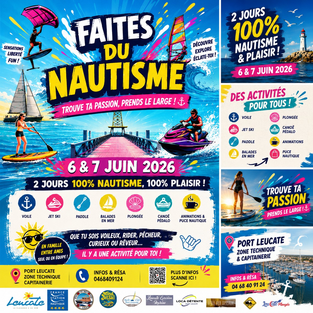faites du nautisme leucate2026 - Mairie de Leucate