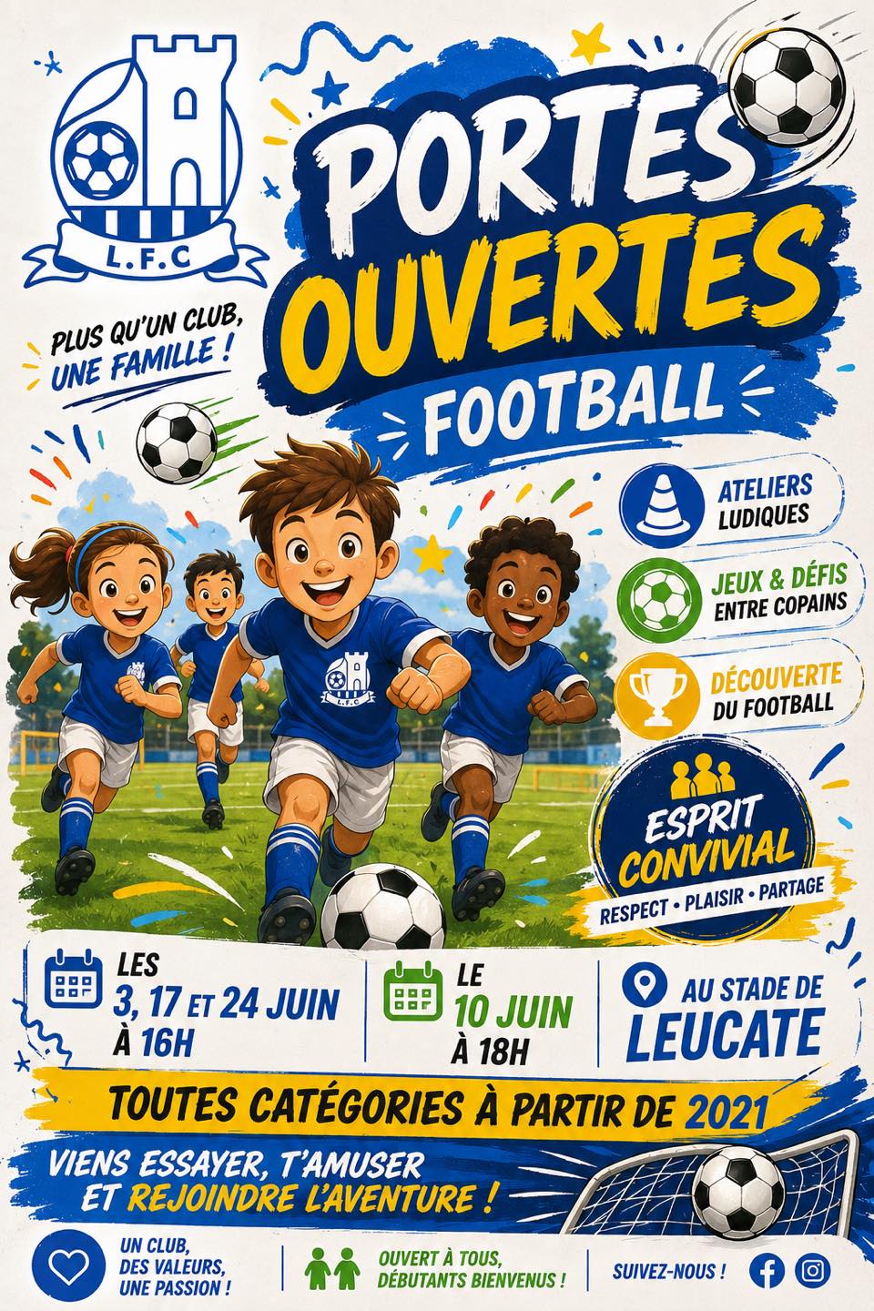 leucate football club portes ouvertes 2026 - Mairie de Leucate