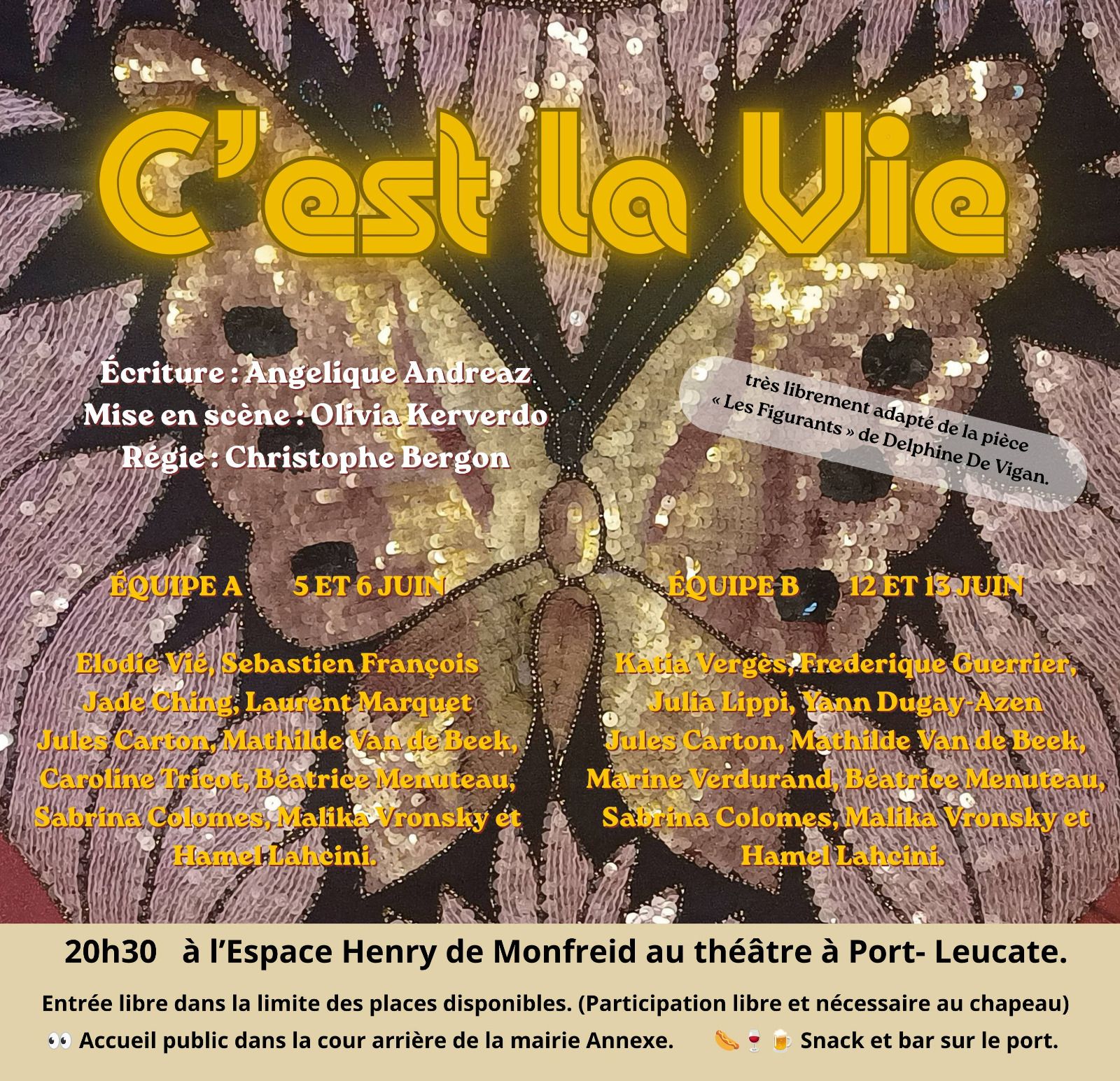 c est la vie spetacle la lie - Mairie de Leucate