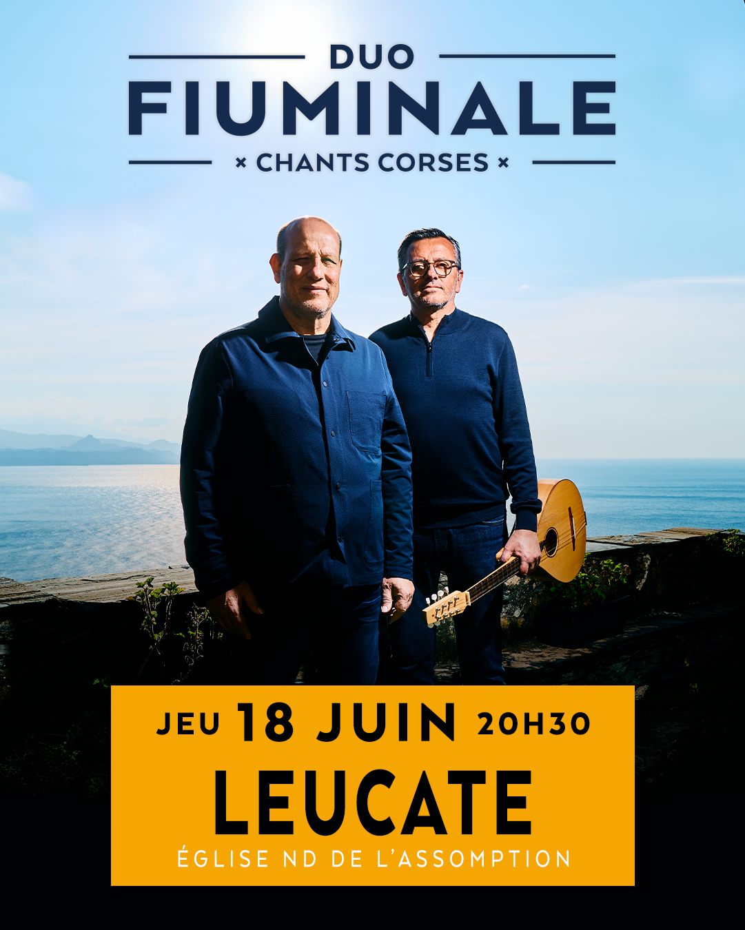 duo fiuminale chants corses leucate 2026 - Mairie de Leucate