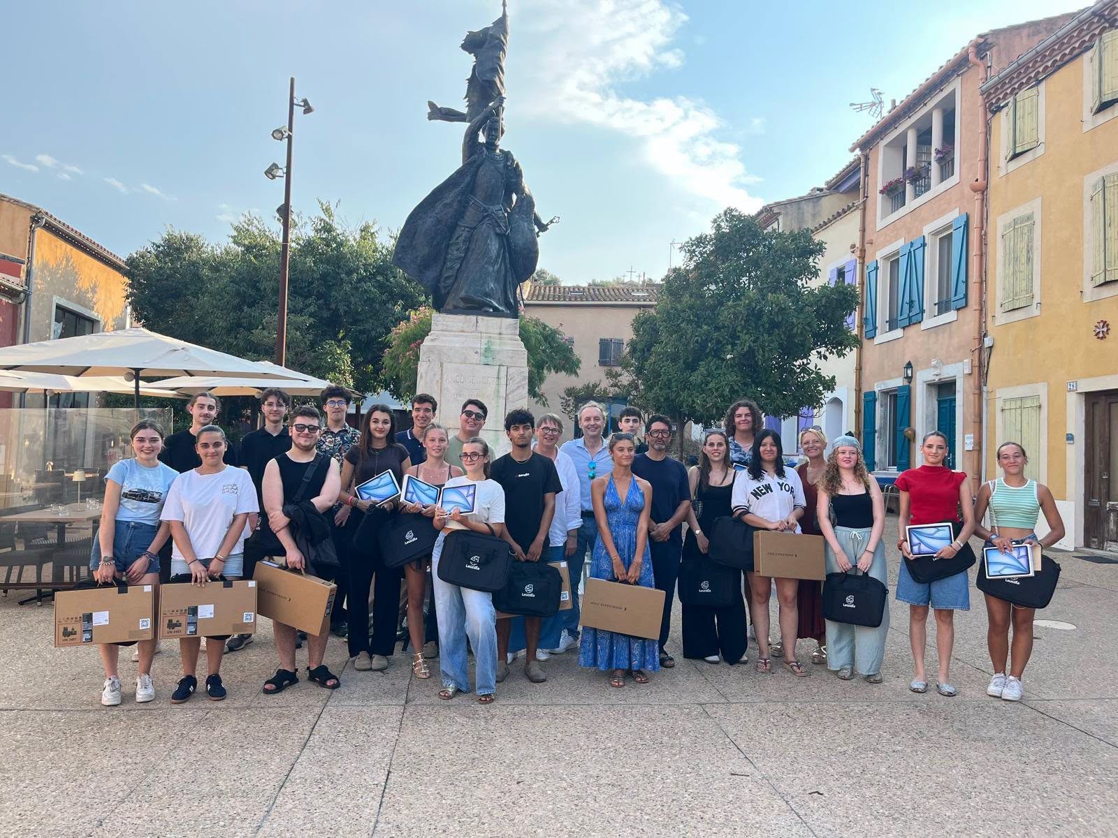 photo groupee bacheliers2026 leucate - Mairie de Leucate
