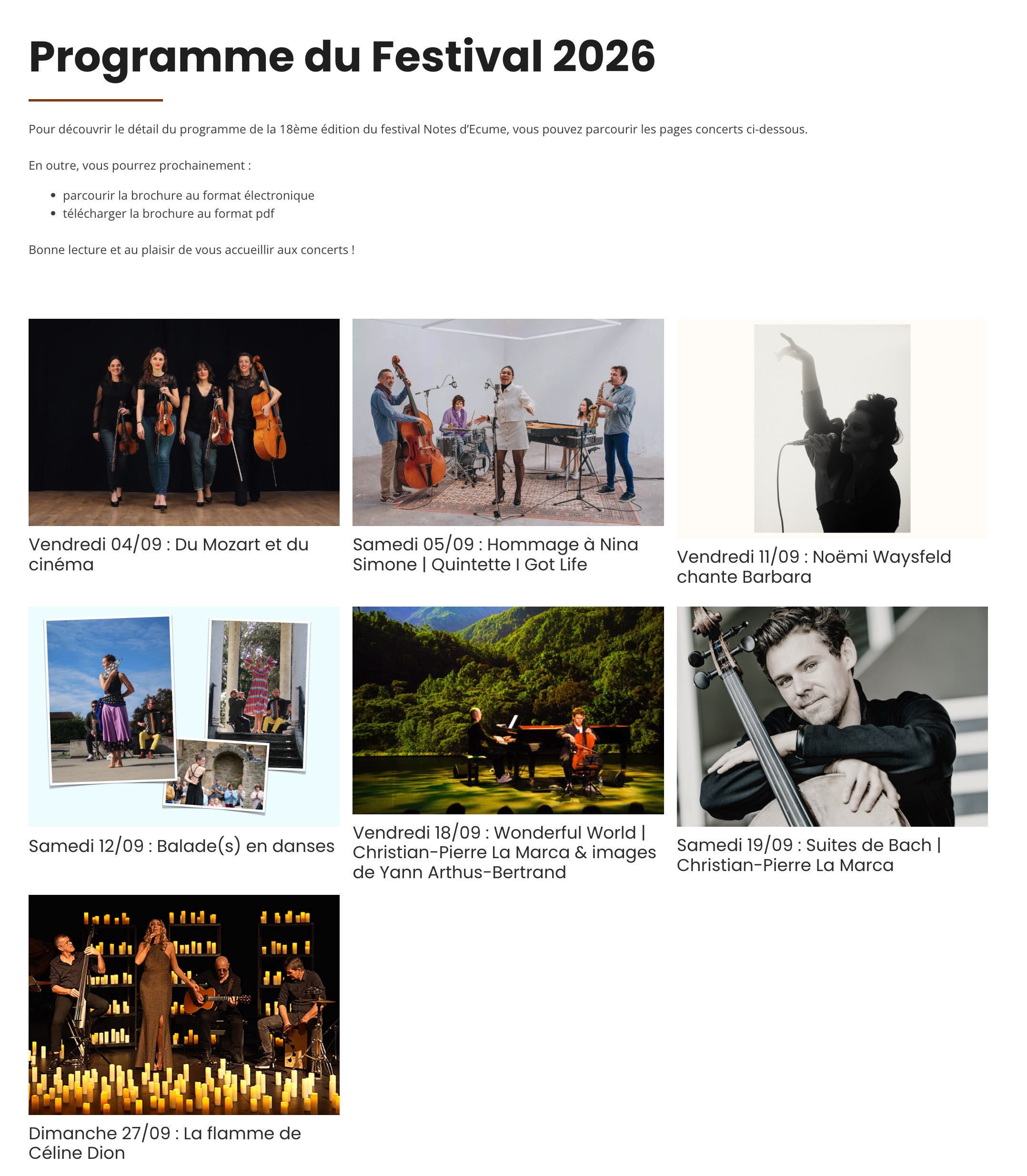 programme notes decume 2026 - Mairie de Leucate