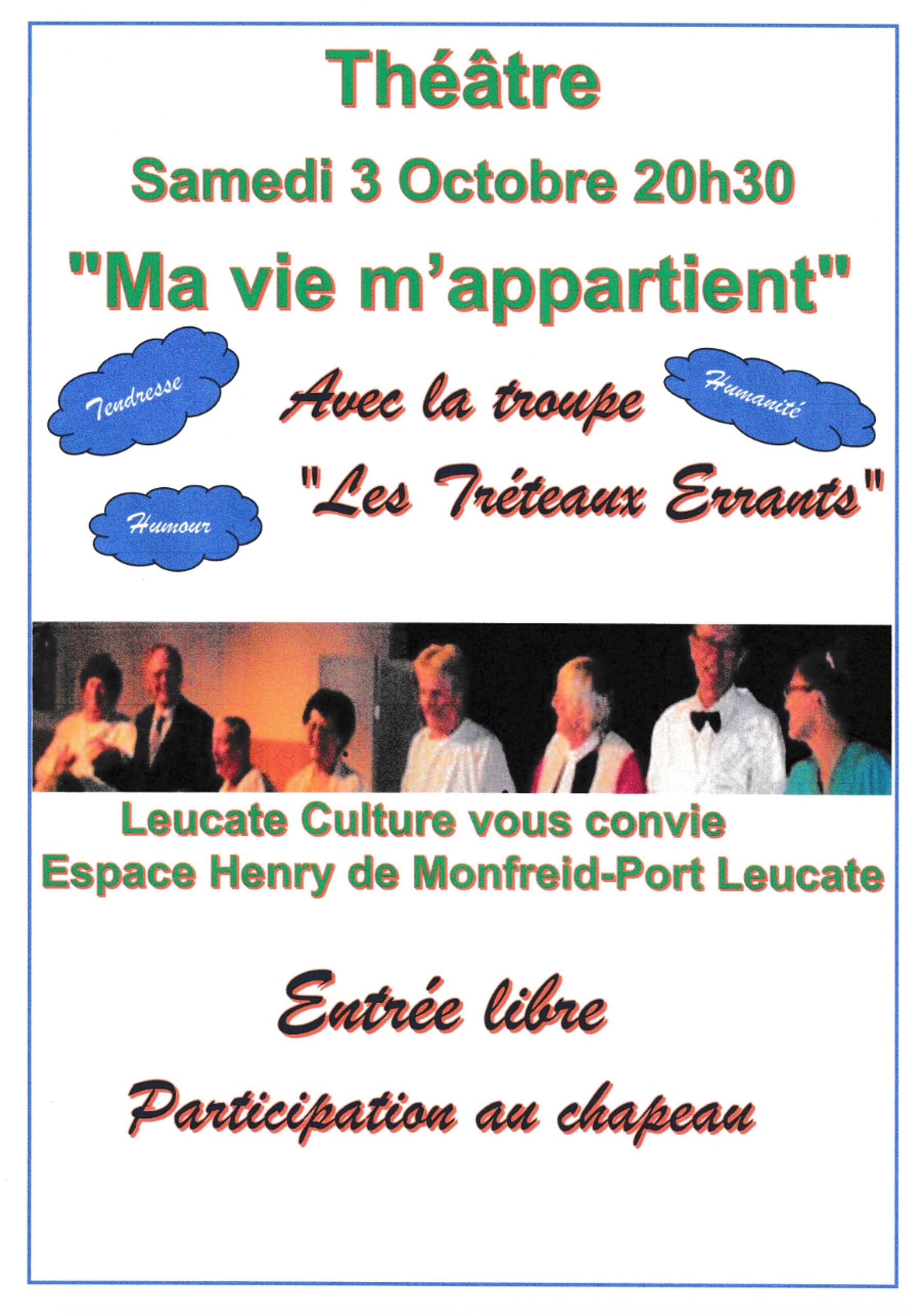 theatre leucate culture ma vie mappartient scaled - Mairie de Leucate