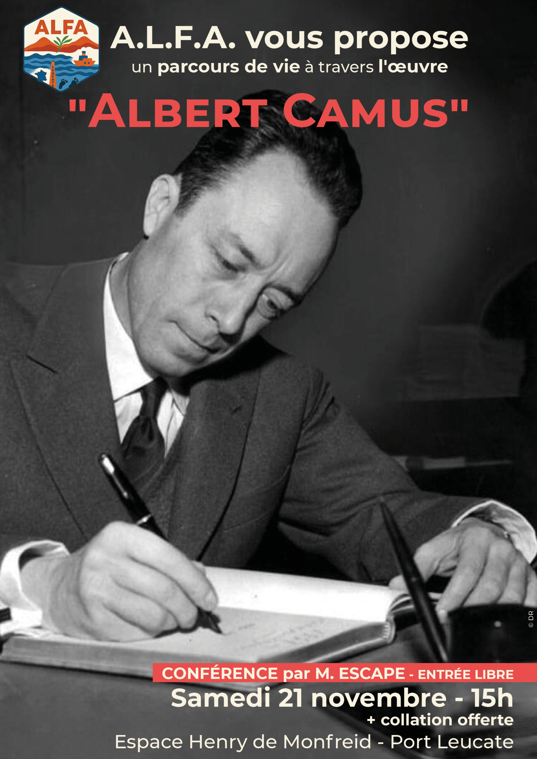 conference albert camus scaled - Mairie de Leucate