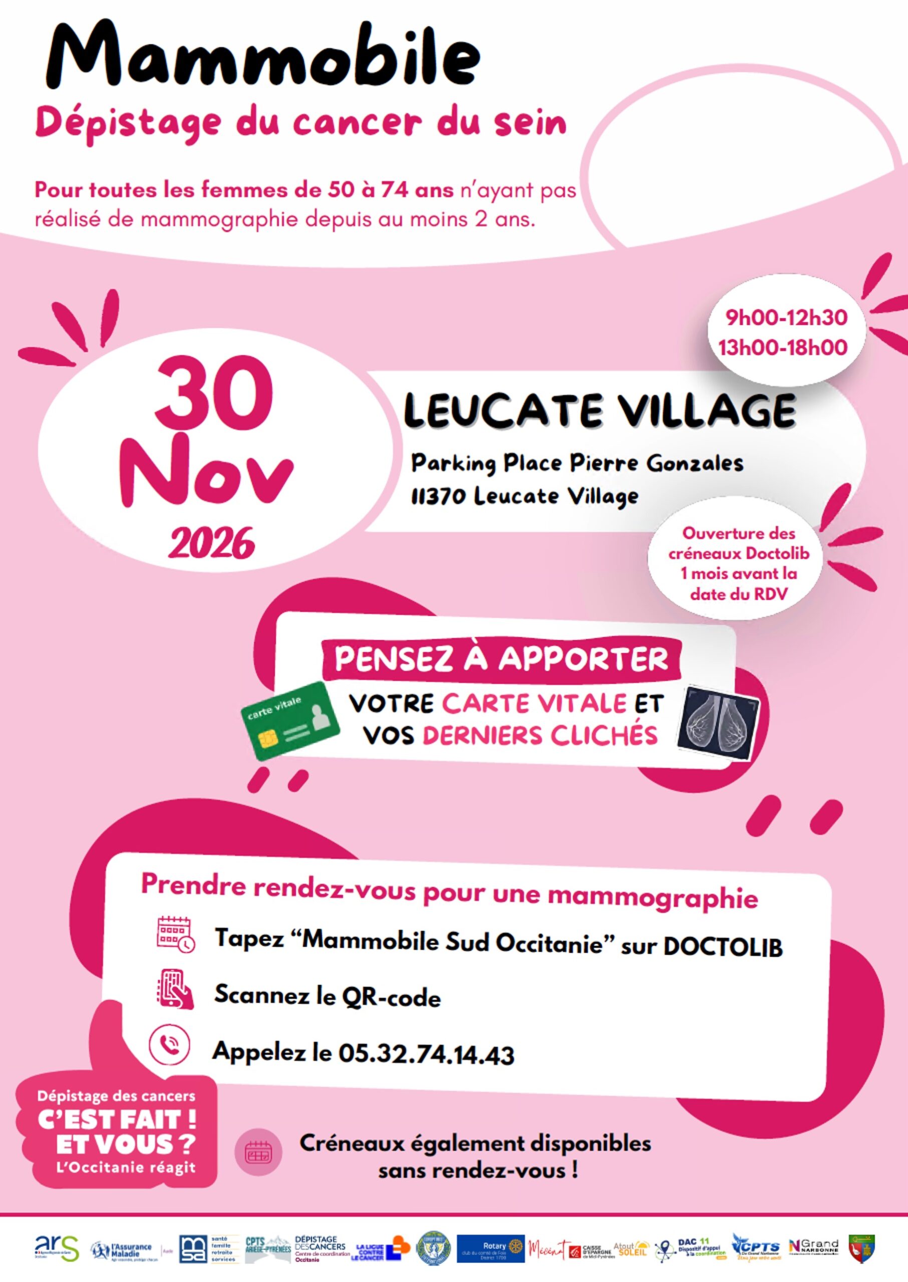 mammobile leucate nov2026 scaled - Mairie de Leucate